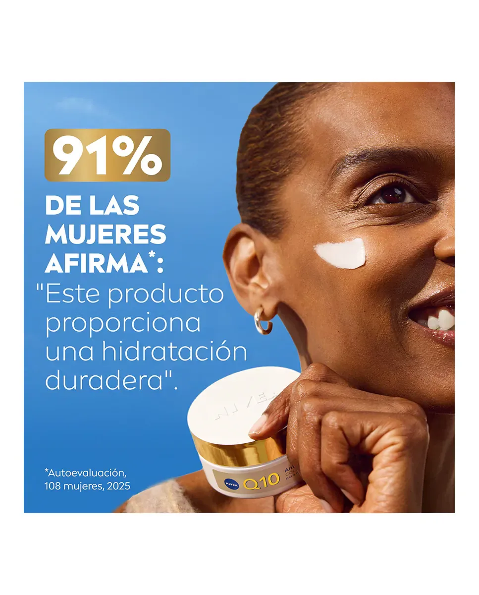 Маска для лица Nivea — Питательный день и ночь Q10 против морщин Collagen Expert, 50 мл — фото 3
