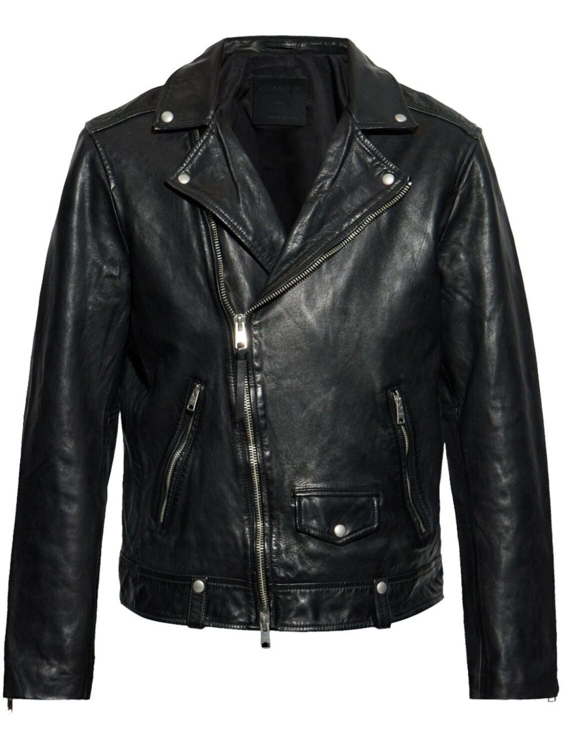 

Байкерская куртка Milo AllSaints, черный
