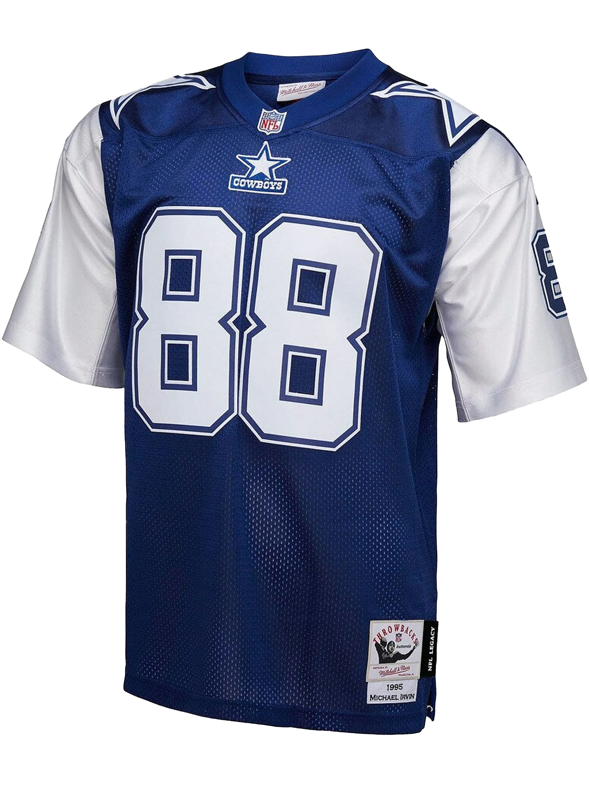 

Спортивная футболка Dallas Cowboys 1995 Michael Irvin Mitchell & Ness, синий