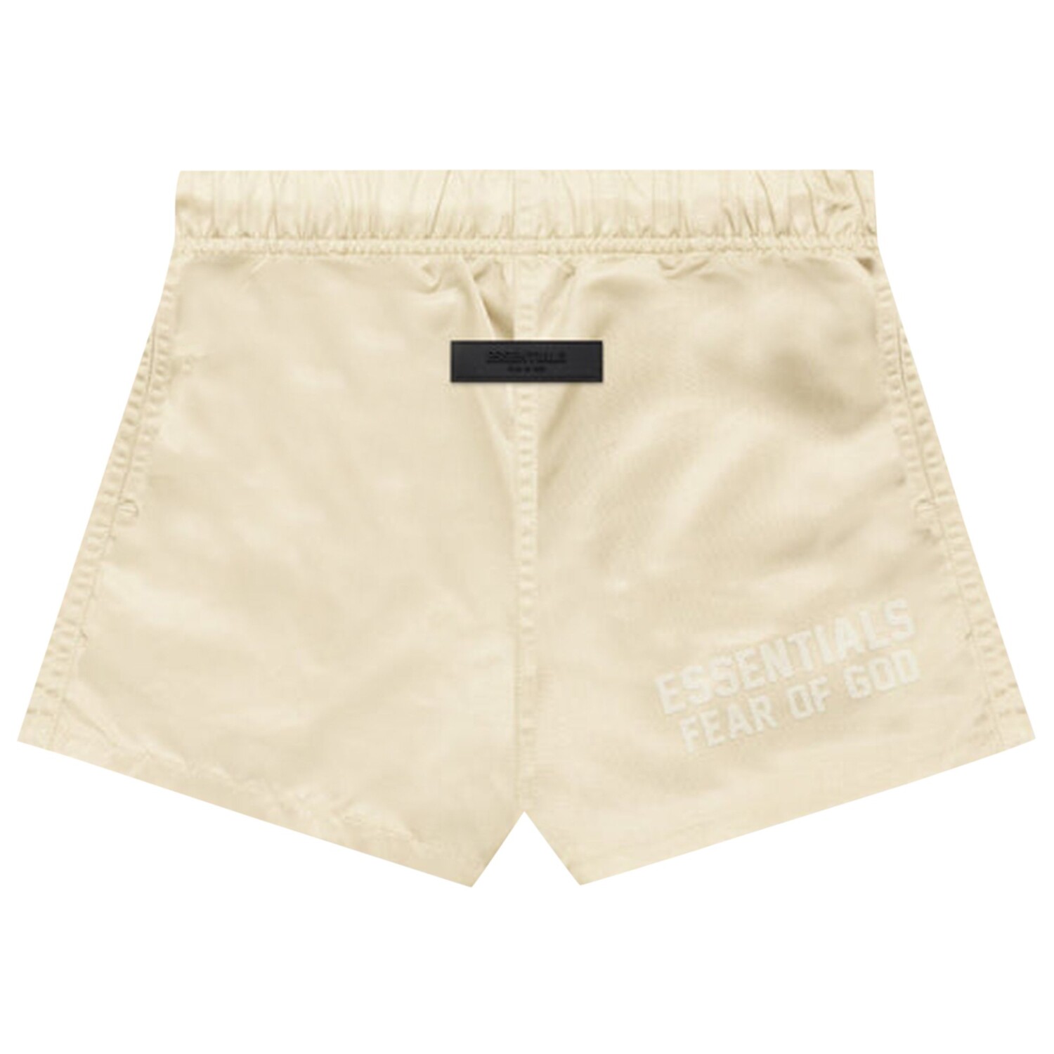

Нейлоновые шорты для бега Fear of God Essentials, цвет Egg Shell