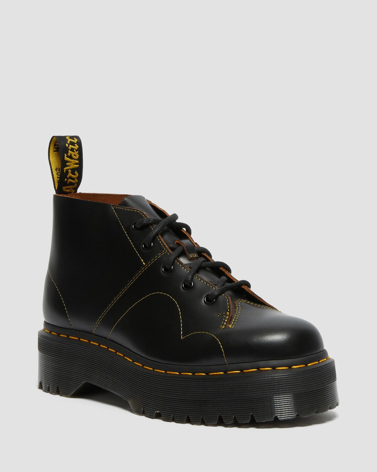 

Ботинки «обезьянка» на церковной платформе Dr. Martens