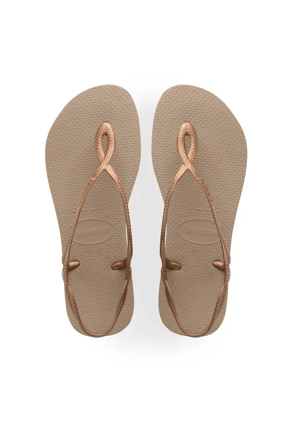 Шлепанцы havaianas moon сандалии Havaianas, Rose Gold — фото 3