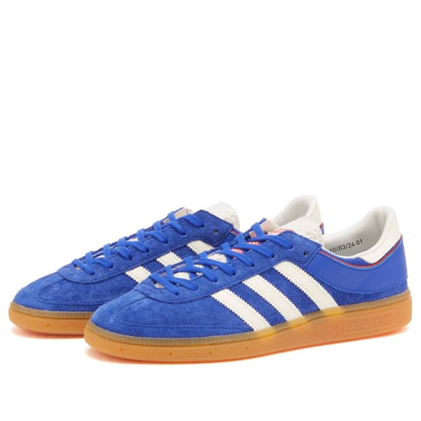Spzl handball cup Adidas, semi lucid синий, кремовый белый & gum — фото 2