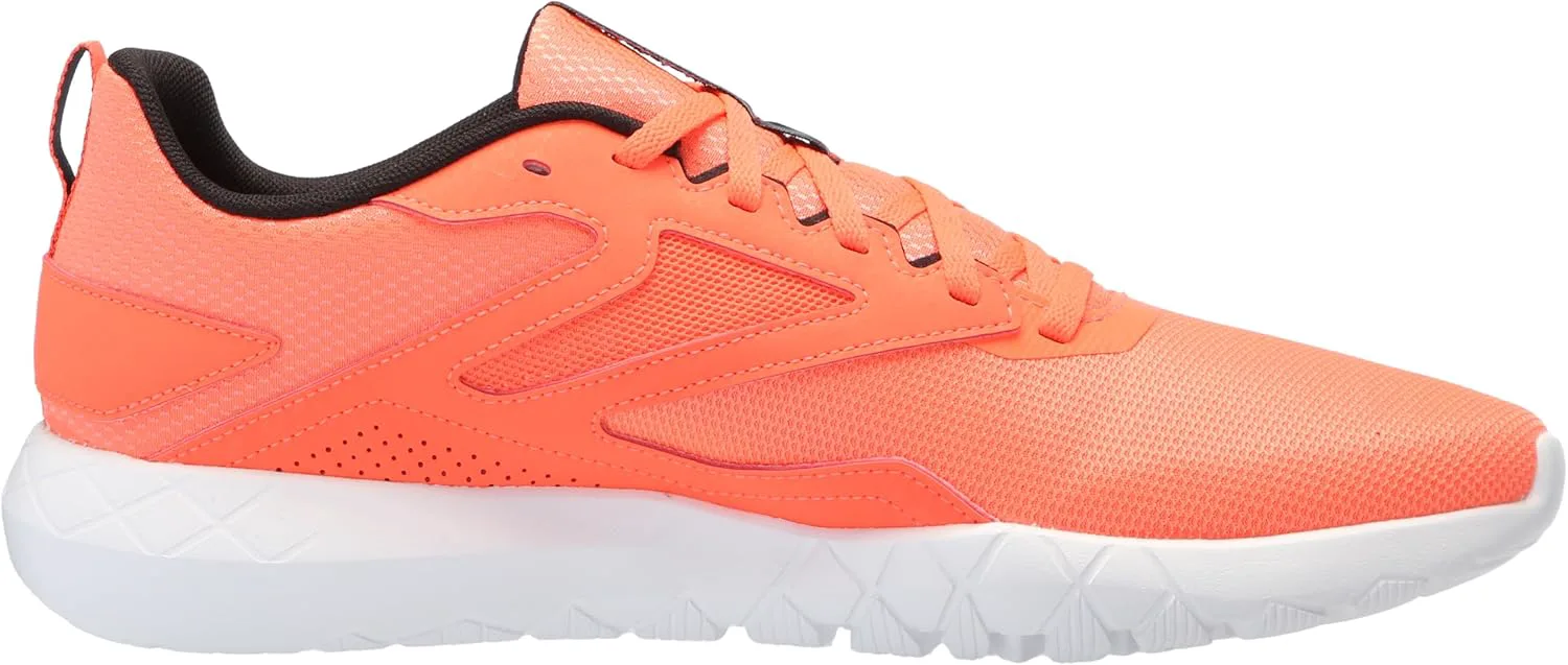 Мужские кроссовки Reebok Flexagon 4 Energy, коралловый/черный/белый — фото 2