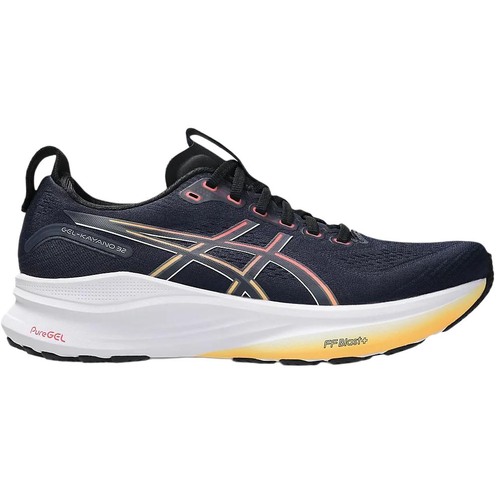 ASICS Gel kayano 32 rebound breathable support низкие детские беговые кроссовки black kids' — фото 4