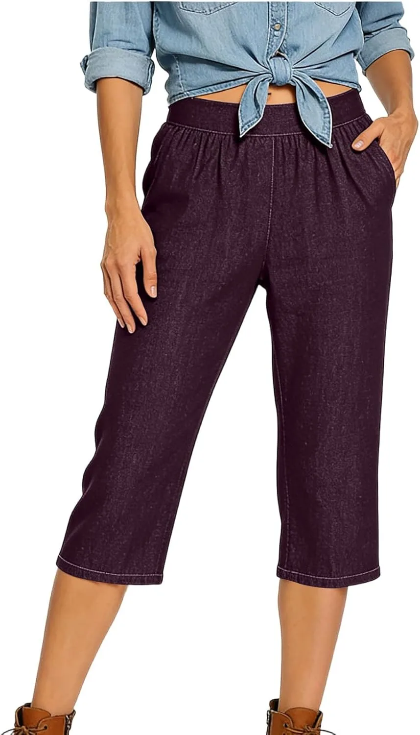 

Женские джинсы Capri Stretch Skinny Denim Zzalalana