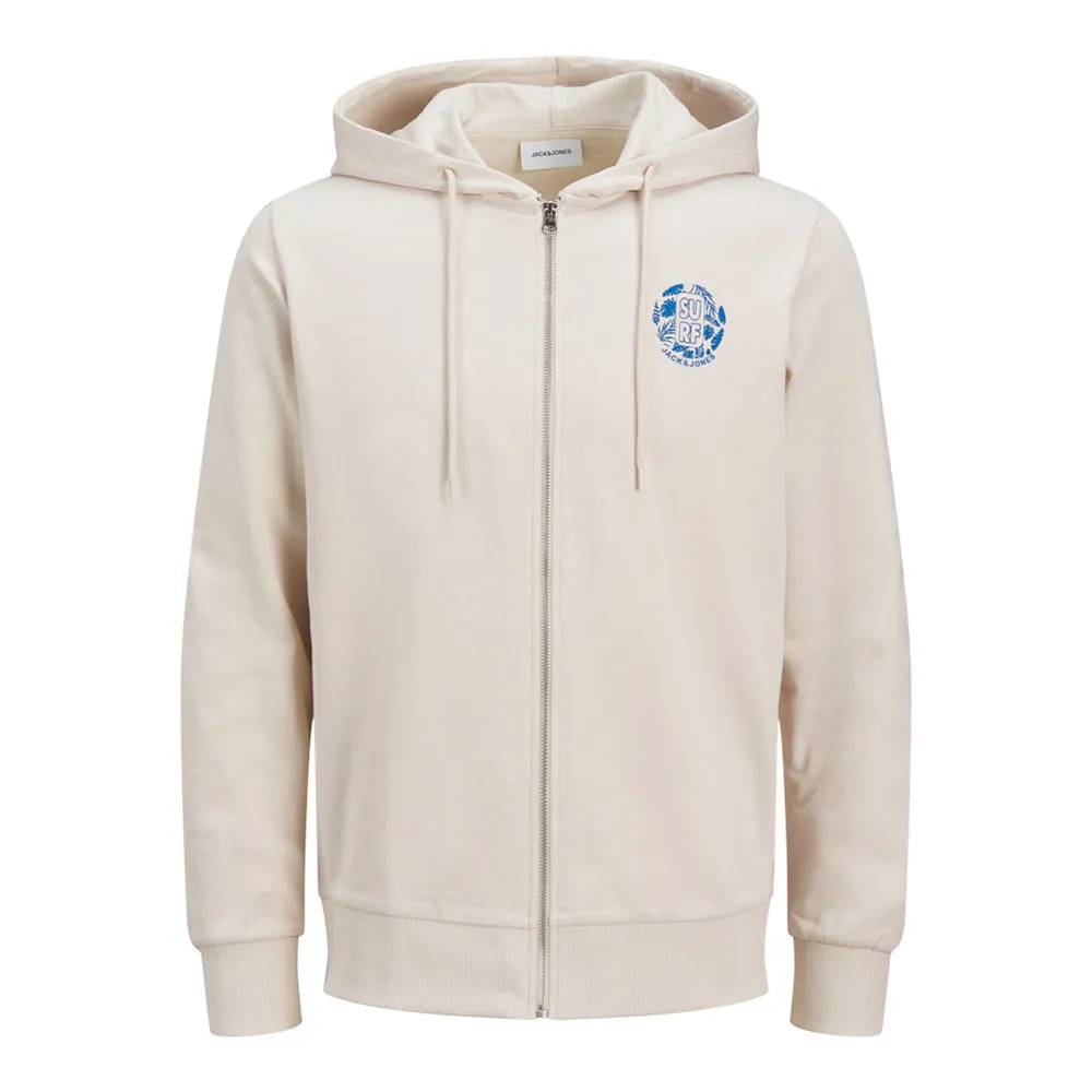 

Толстовка Jack & Jones One Color Summer full zip, бежевый