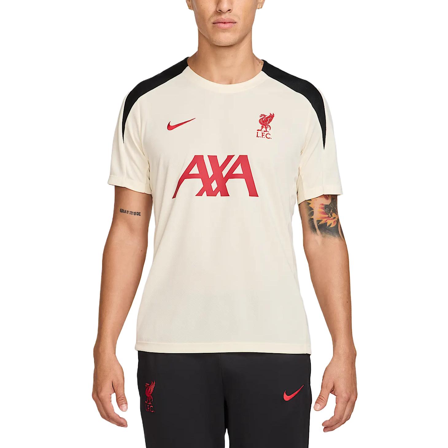

Футболка Liverpool Fc Strike Special Edition Men's Dri FIT с короткими рукавами Nike, Coconut Milk