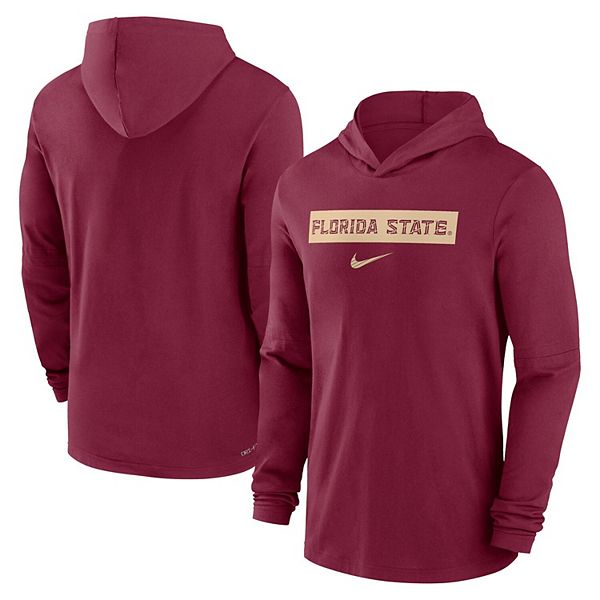 

Мужская толстовка florida state seminoles garnet с длинным рукавом Nike