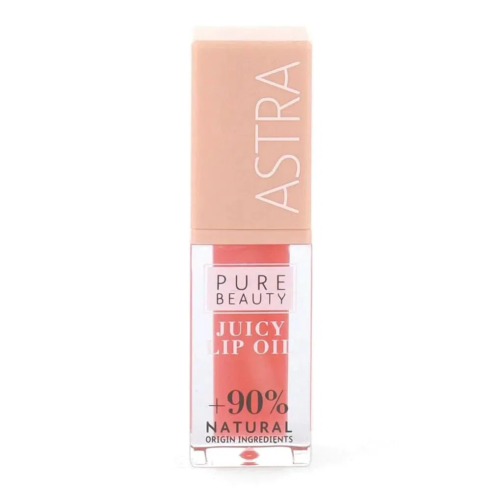Увлажняющий блеск для губ Astra Make-Up Juicy Lip Oil Pure Beauty (5 мл) Astra