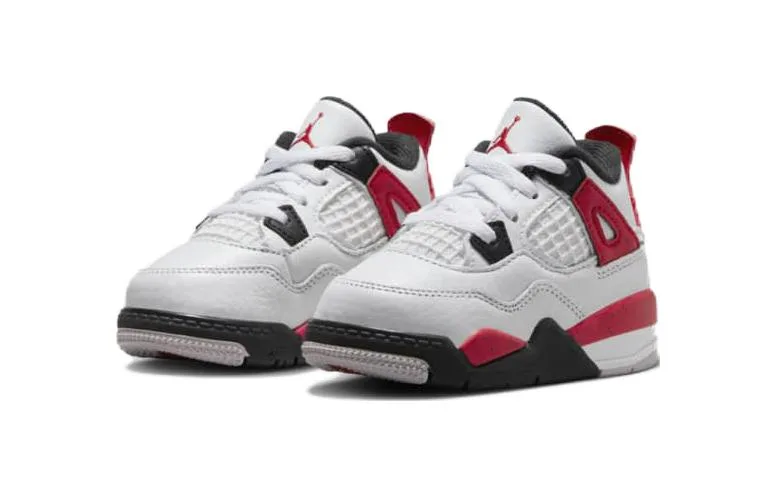 Кроссовки Nike Air Jordan 4 Retro Red Cement TD — фото 4