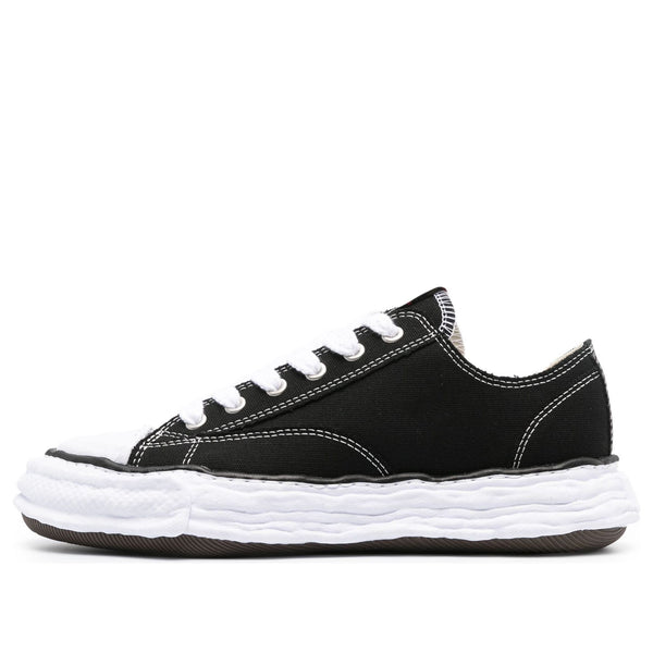 

Кроссовки peterson 23 og sole canvas low 'black white' Maison Mihara Yasuhiro, черный