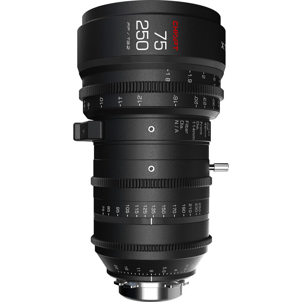 

Кинообъектив CHIOPT XTREME 75-250mm T3.2 Compact XTREME ZOOM 75-250MM/T3.2/PL