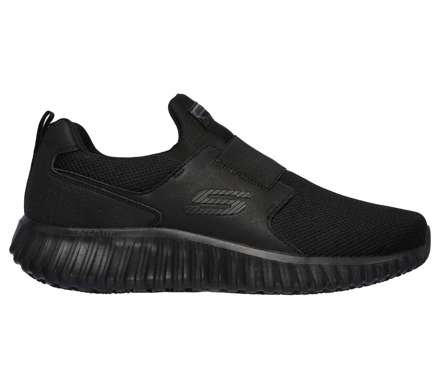 Skechers Мужские повседневные кроссовки Cicades черного цвета — фото 3