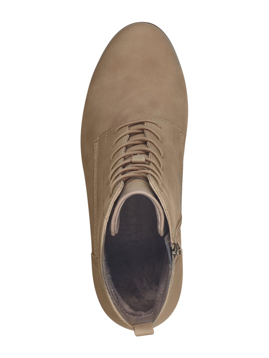 Ботильоны на шнуровке Tamaris Lace-Up Ankle Boots, серо-коричневый — фото 3