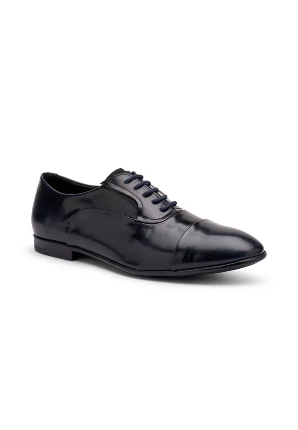Элегантные, строгие оксфорды, элегантные туфли на шнуровке Frau Shoes, Royal Blue — фото 2