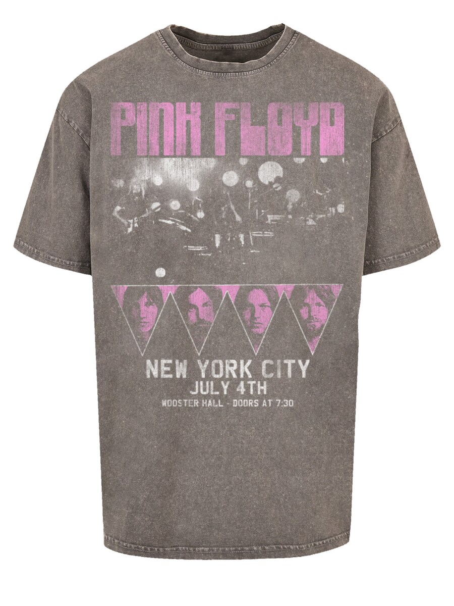 

Рубашка F4NT4STIC Pink Floyd, темно-серый