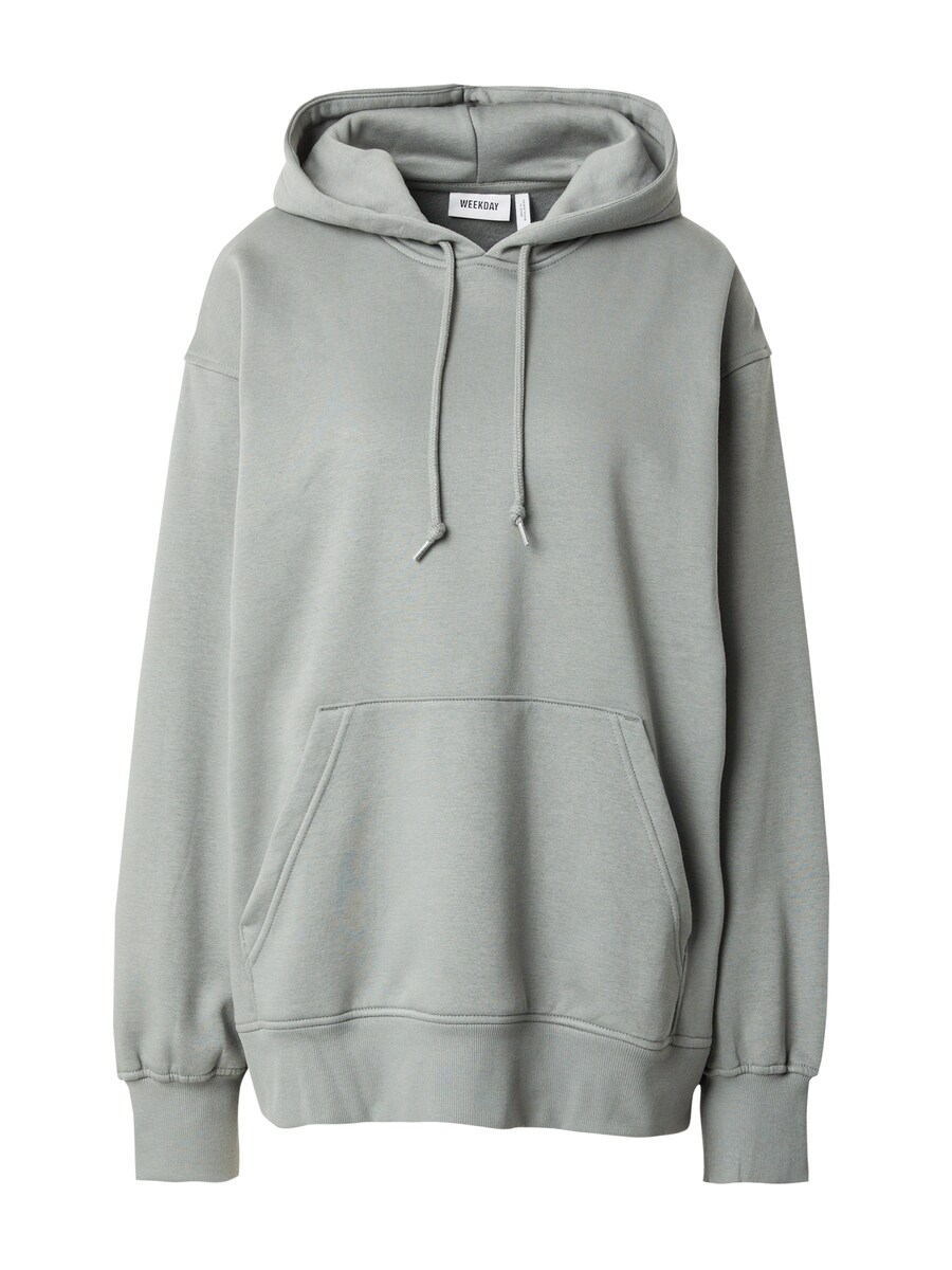 

Толстовка с капюшоном WEEKDAY Sweatshirt Essence, светло-серый