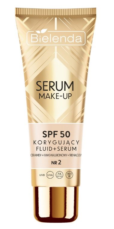 

Bielenda, Сыворотка для коррекции макияжа+сыворотка Spf50 № 2, 30 г
