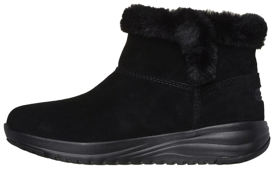 Ботинки женские SKECHERS On The Go замшевые с гибкой подошвой, черный