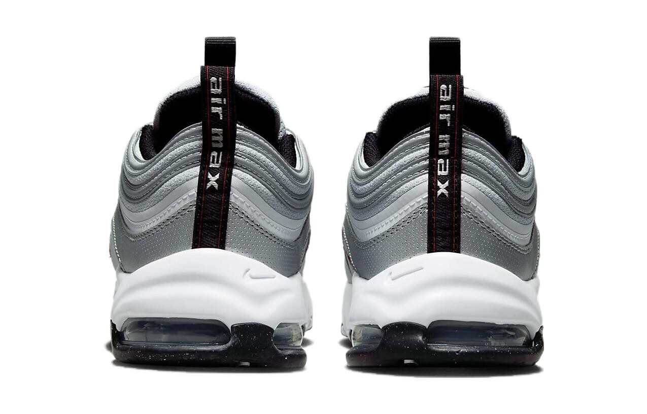 Air Max 97 QS серебряный пуля 2023 PS, кроссовки, кроссовки Nike, цвет Gray White — фото 3
