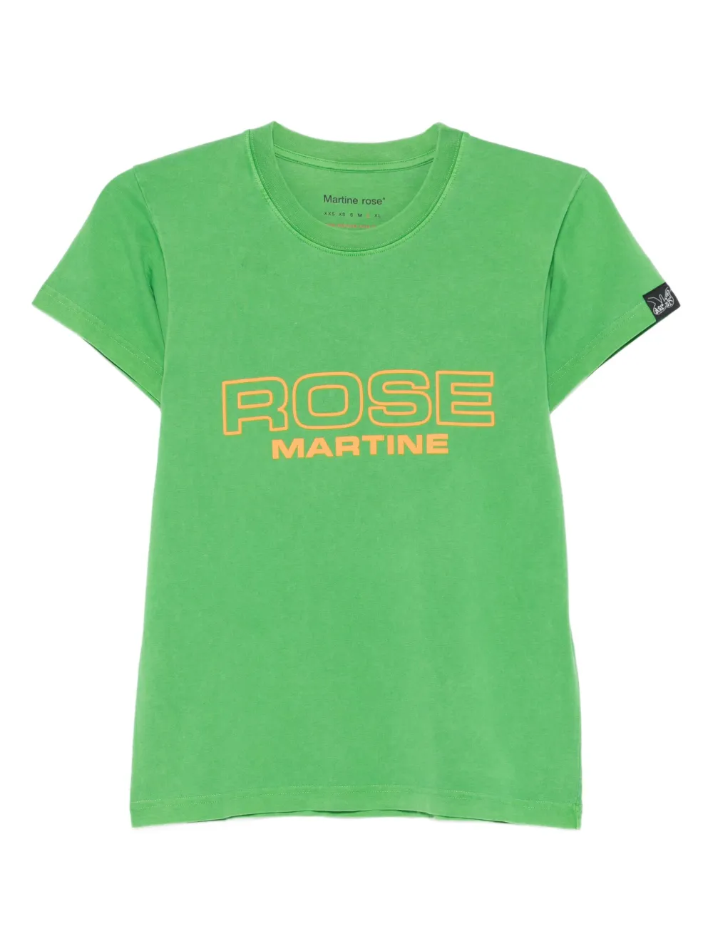 

Футболка с круглым вырезом Martine Rose, зеленый