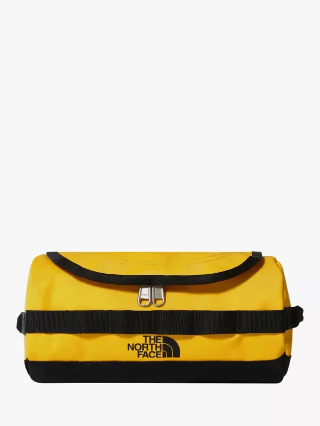 Дорожная косметичка из переработанного полиэстера, золотистого цвета The North Face