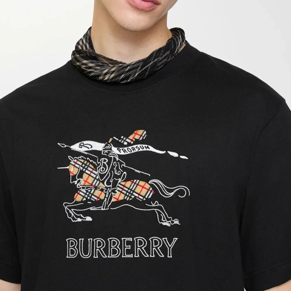 Футболка Burberry Sketch, хлопок, черный — фото 2