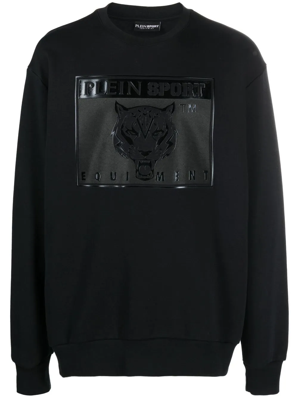

Толстовка с логотипом Tiger Plein Sport, черный