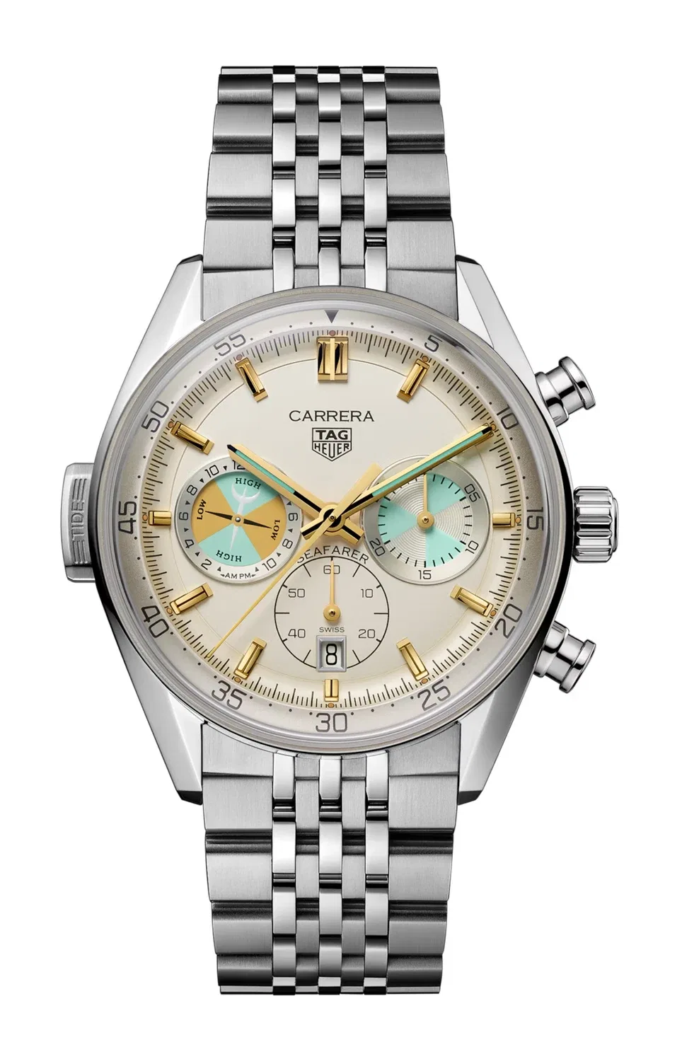 Хронограф TAG HEUER CARRERA - CBS2016.EB0430, золотой