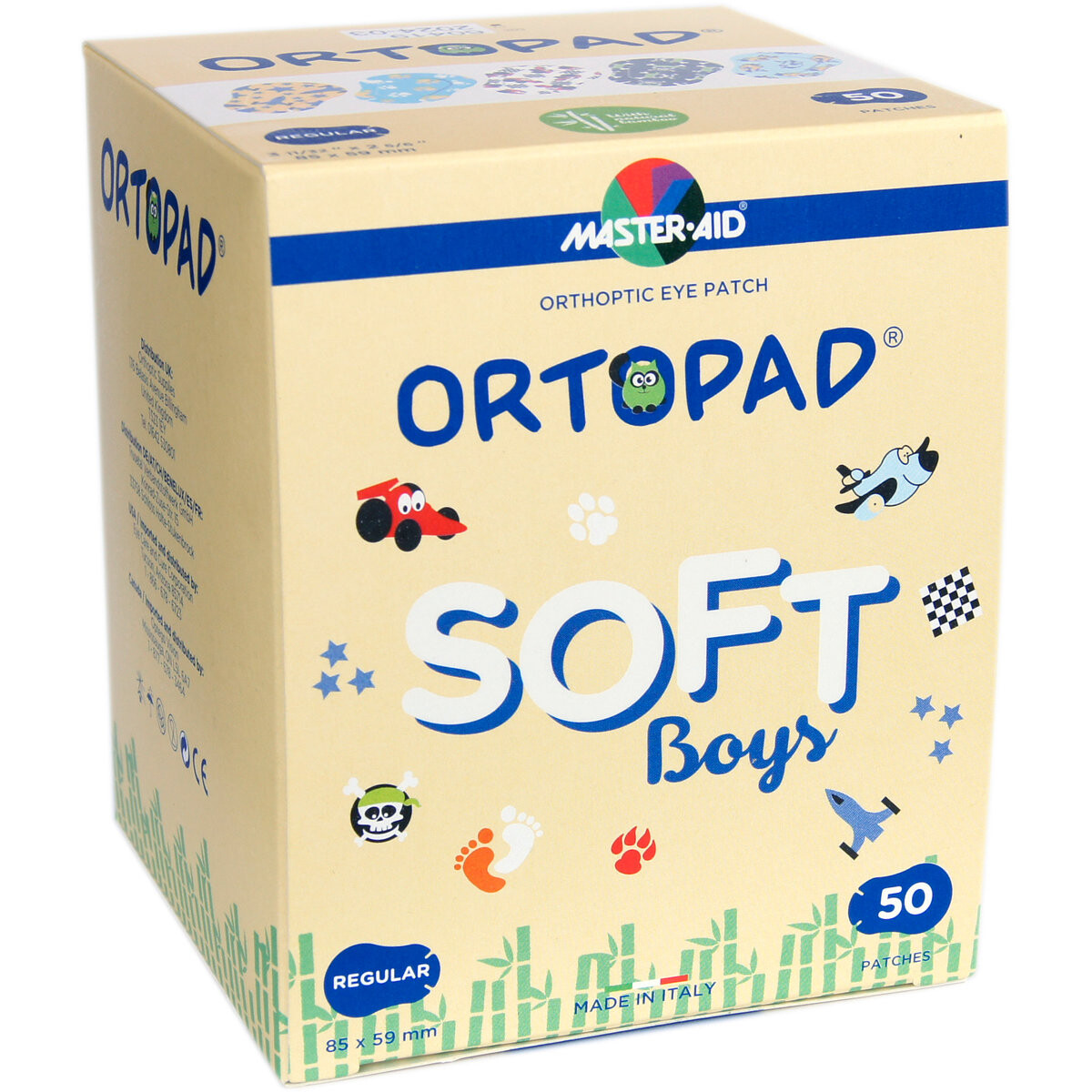 

Ortopad Soft Boy Regular Патчи для глаз 50 шт Inna Marka