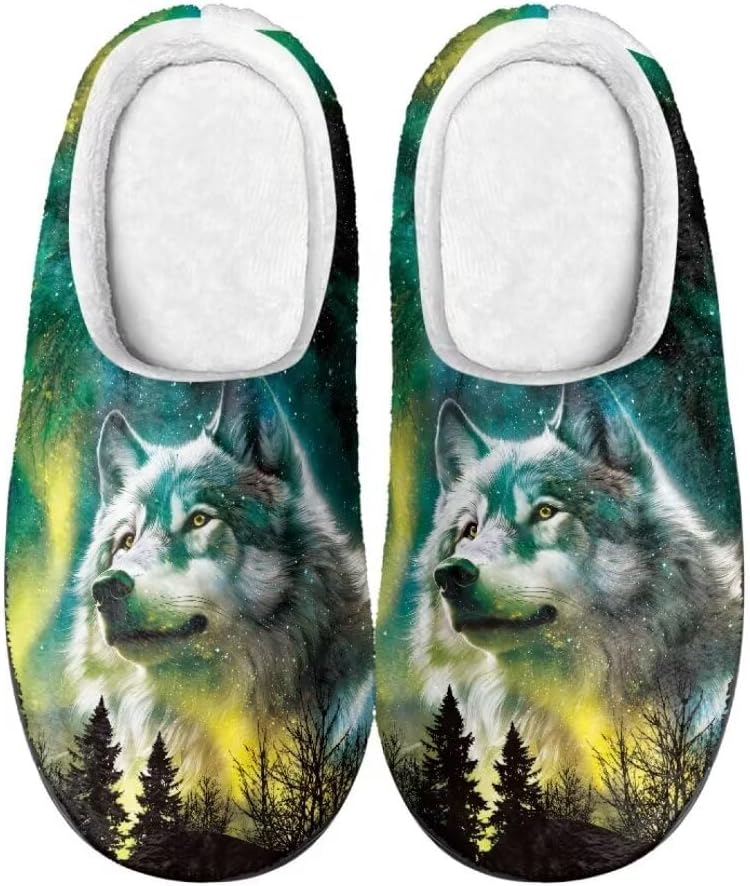 

Мягкие хлопковые тапочки Jeiento для женщин и мужчин, удобные, с эффектом памяти, с закрытой пяткой, домашние тапочки для спальни, теплые домашние тапочки, Galaxy Space