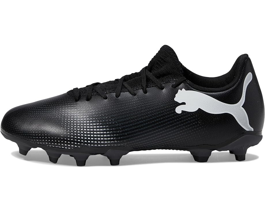 Кроссовки PUMA Future 7 Play Firm Ground/Artificial Ground, цвет Puma Black/Puma White — фото 4