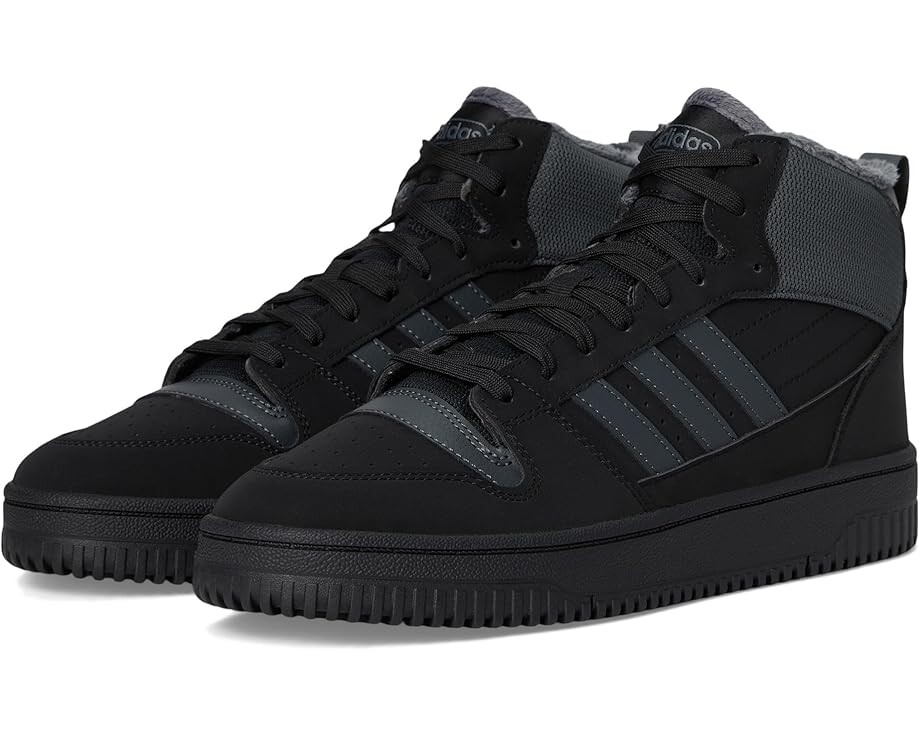 Кроссовки Unisex adidas Turnaround Winterized Mid Top, цвет Black/Grey/Black