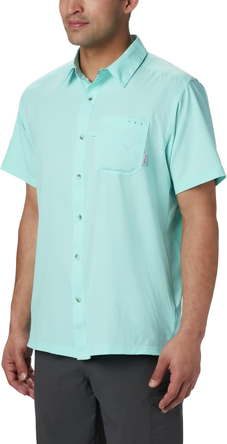 

Columbia мужская стандартная рубашка Slack Tide Camp, Gulf Stream