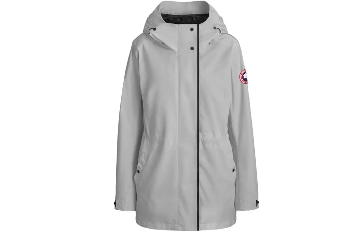 

Парка Canada Goose для женщин морозно-серого цвета
