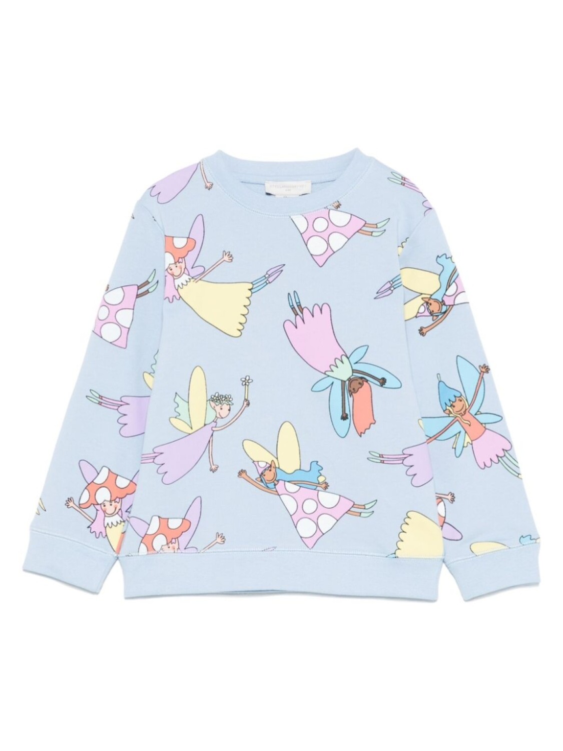 

Толстовка с иллюстрированным принтом Stella McCartney Kids, синий
