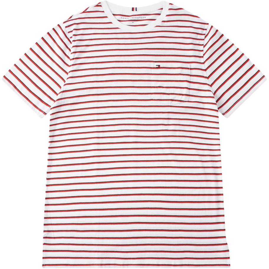 

Футболка SS25 мужская Tommy Hilfiger, белый