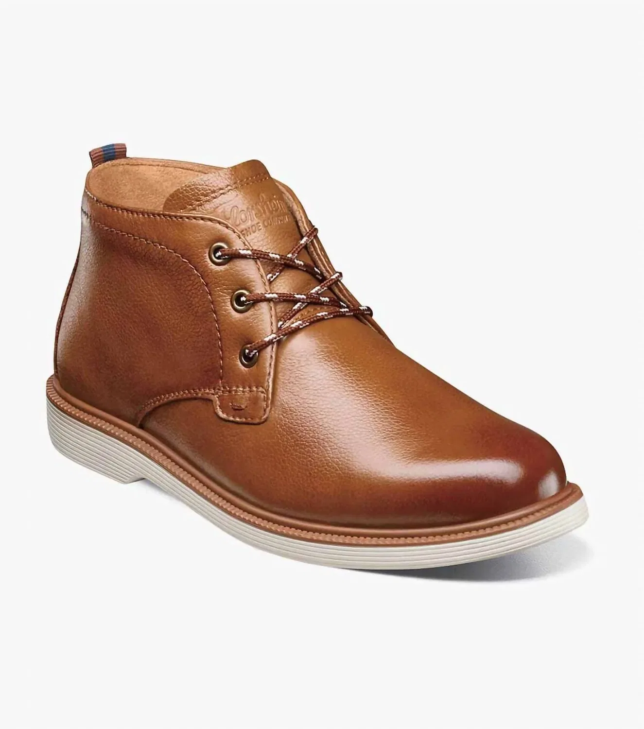 Florsheim Детские ботинки Supacush Chukka Boot коньячного цвета — фото 3