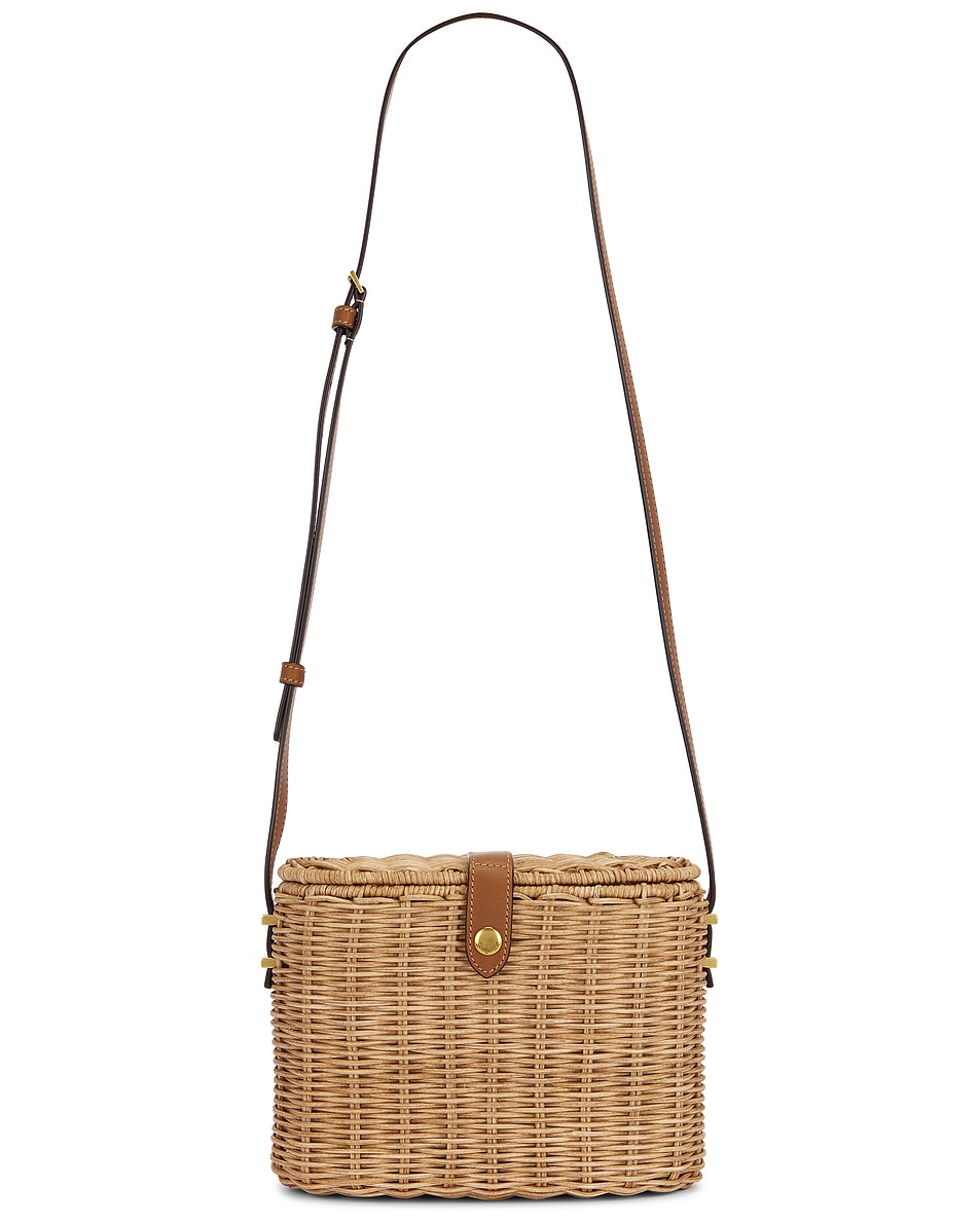 

Сумка для косметики Saint Laurent, Natural & Brick
