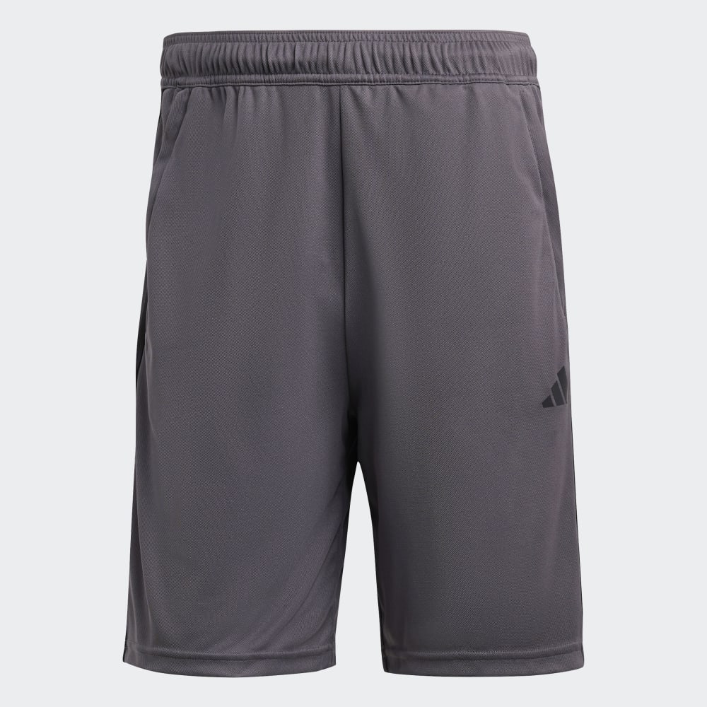 

Спортивные шорты Adidas Train Essentials Piqué 3-Stripes Training Shorts, цвет Grey Five/Black