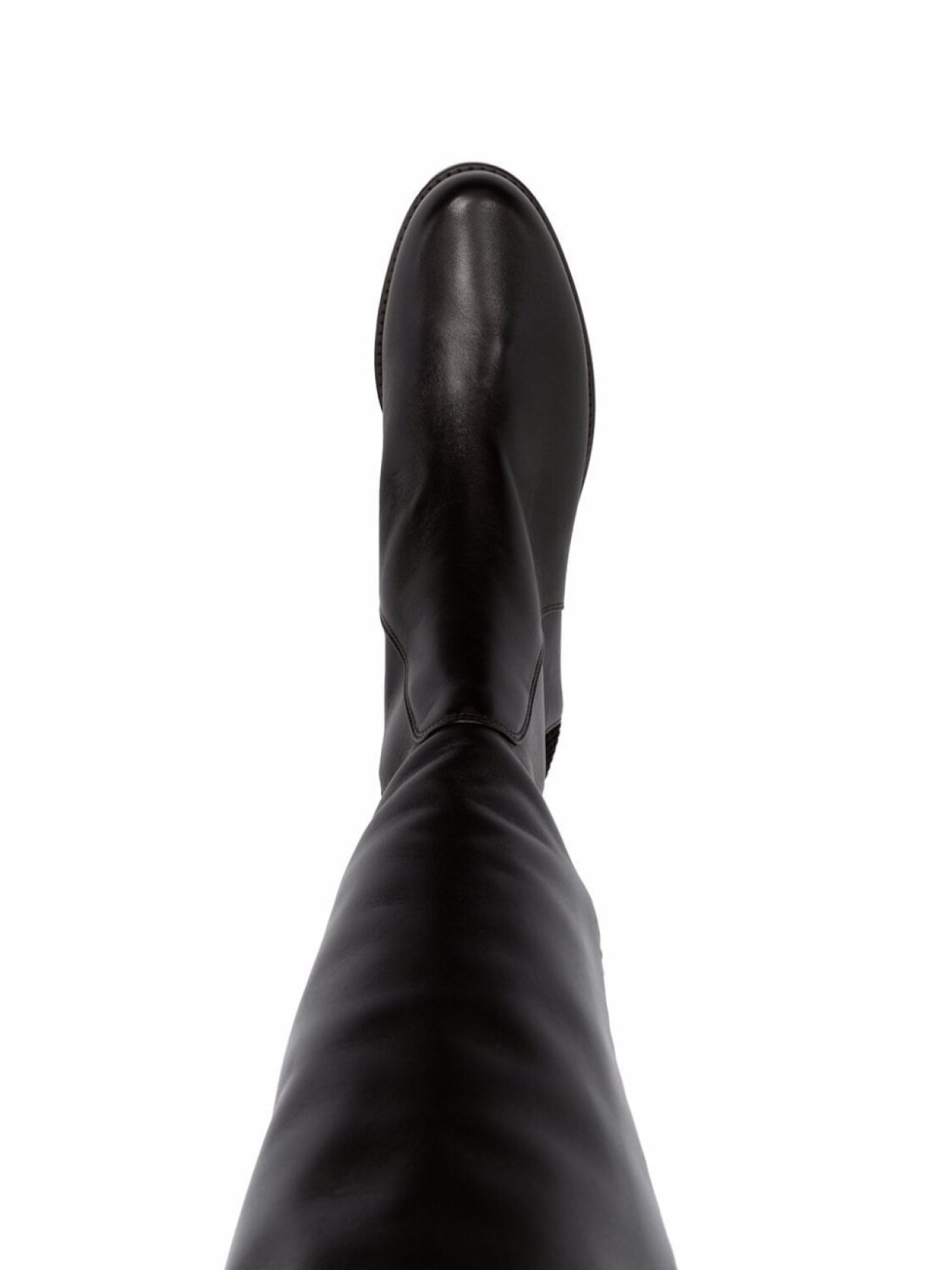 Stuart Weitzman кожаные ботфорты, коричневый — фото 3