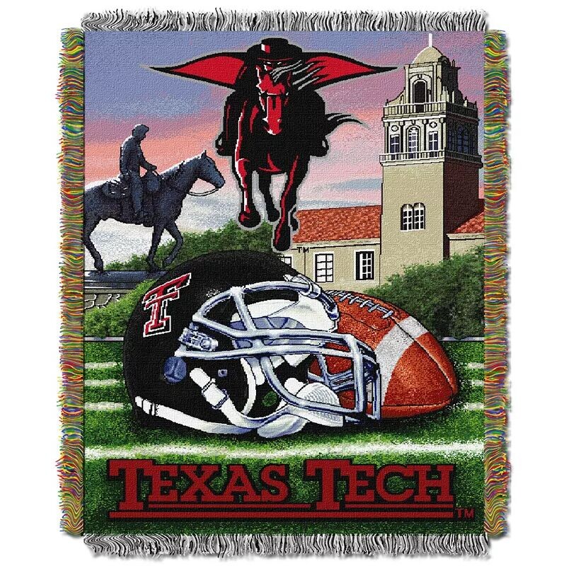 

Тканый плед Northwest Texas Tech Red Raiders 48 x 60 дюймов