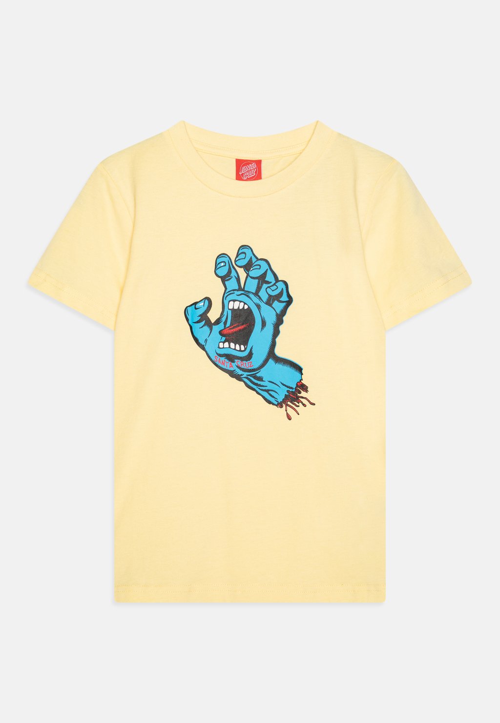 

Футболка с принтом YOUTH SCREAMING HAND UNISEX Santa Cruz, светло-желтый