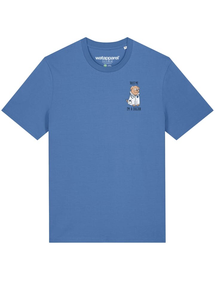 

Футболка wat Apparel, цвет bright blue