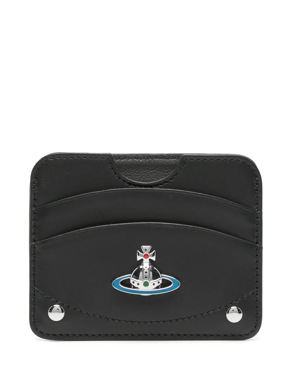 

Картхолдер с логотипом Orb Vivienne Westwood, черный