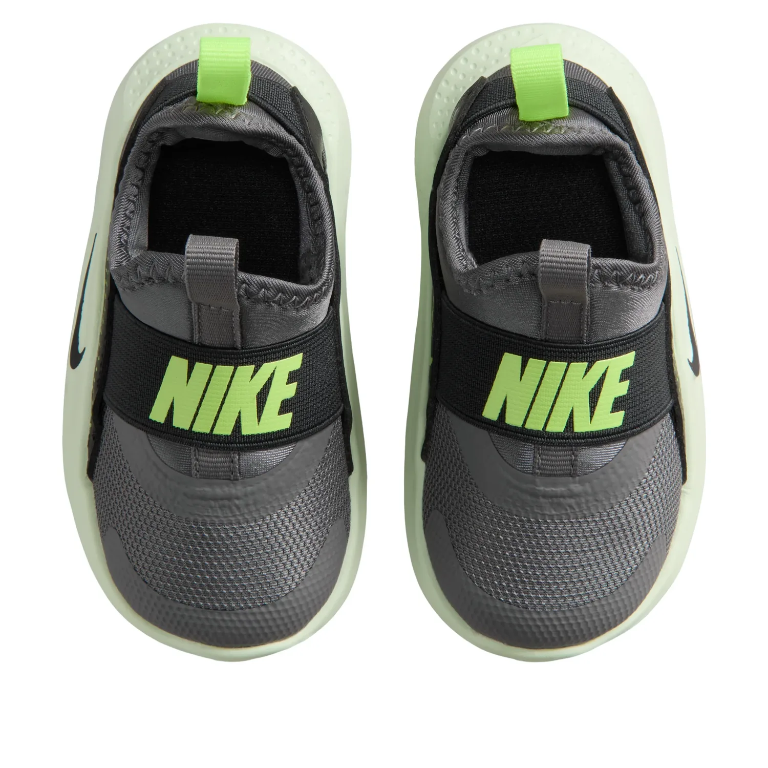 (TD) Кроссовки Nike Flex Runner 4 'Pencil Point Black Volt' — фото 4