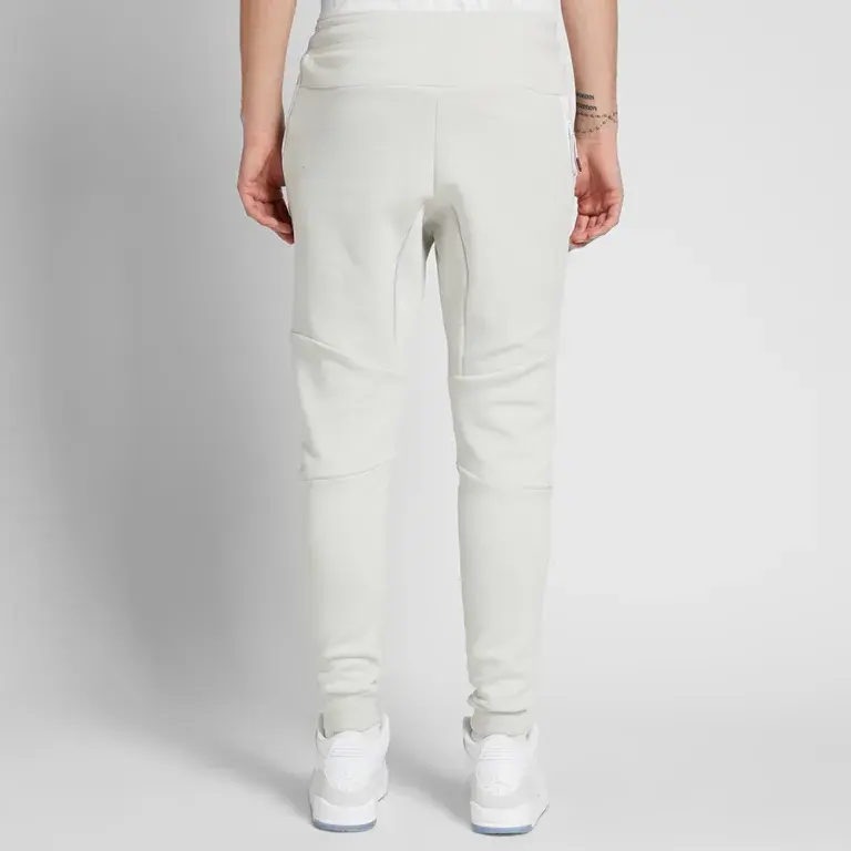 Трикотажные спортивные штаны мужские Off-white Nike, кремовый — фото 3
