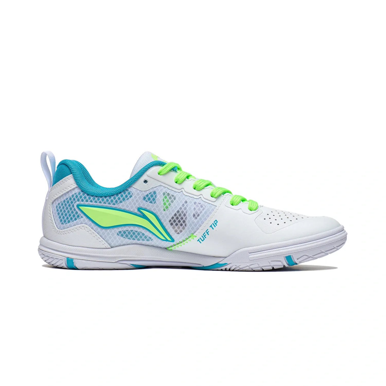 Кроссовки Li-Ning для настольного тенниса низкие унисекс белые/светло-голубые — фото 3
