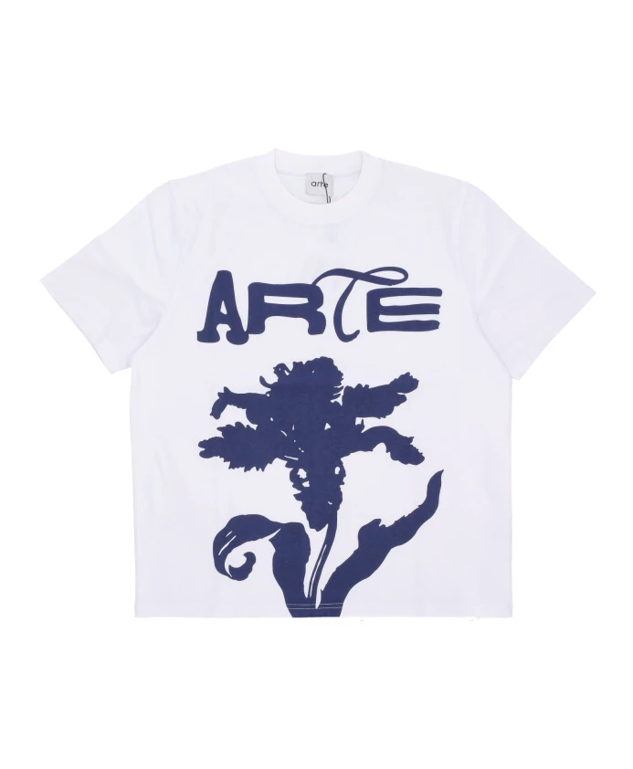

Белая мужская футболка с цветочным узором Arte Antwerp, белый